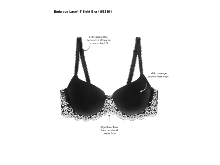 Wacoal Embrace Lace T-Shirt Bra 853191 - Image 3