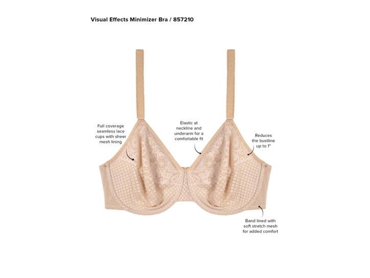Wacoal Visual Effects Minimizer Bra 857210 - Image 4